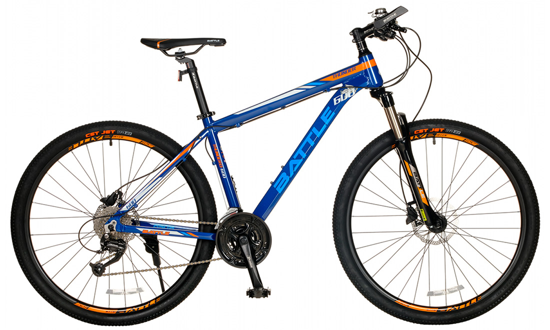 Фотографія Велосипед Battle THUNDER 27.5" (2021) 2021 blue